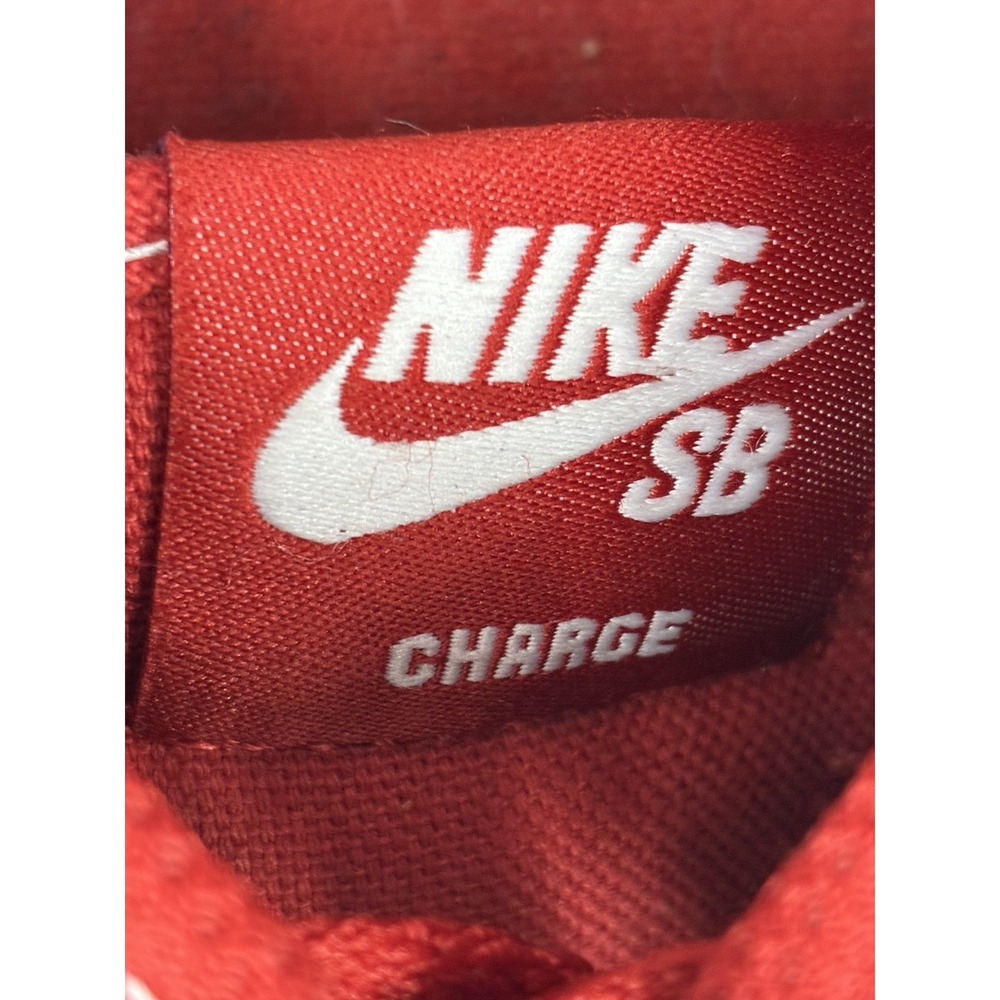 Nike Charge Canvas SB Men's Size 7.5 Mystic Red Causal Shoes CD6279-601 Lace Up - Picture 5 of 16